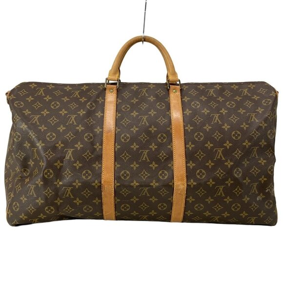Auth LOUIS VUITTON Keypole Bandoliere 60 M41412 Monogram - .V.I.0970 Boston Bag - Picture 2 of 16